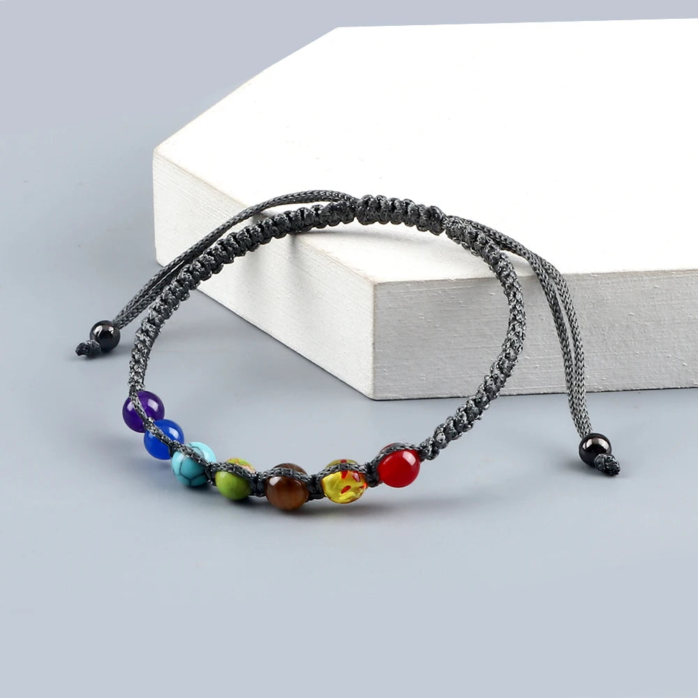 EtherCord™ – 7 Chakra Braided Bracelet