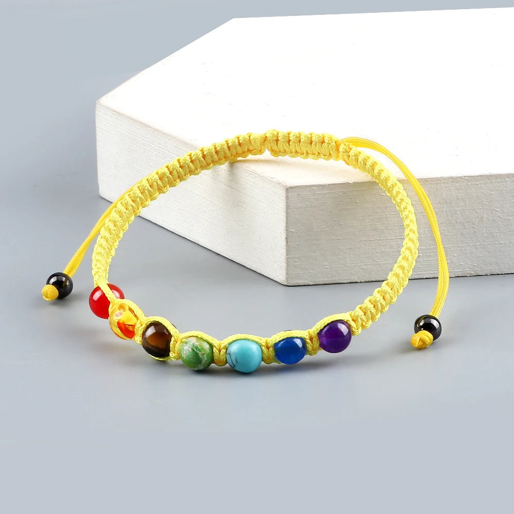 EtherCord™ – 7 Chakra Braided Bracelet