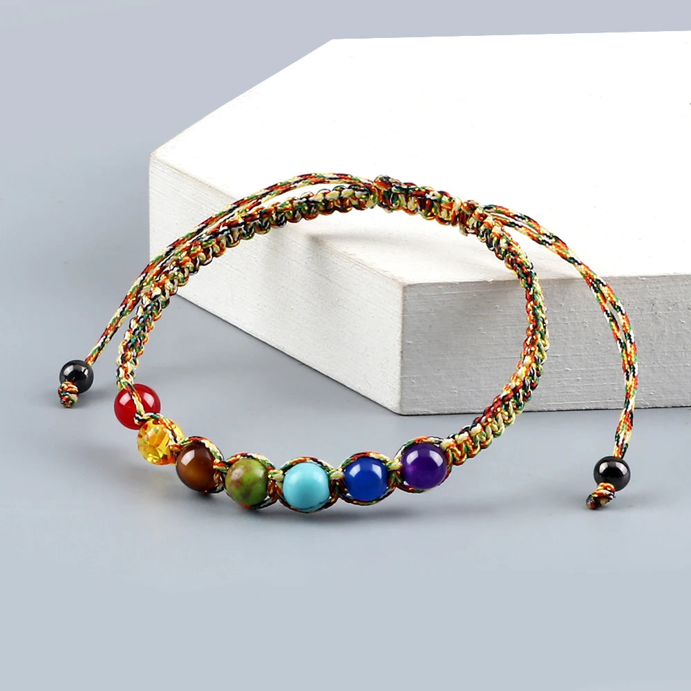 EtherCord™ – 7 Chakra Braided Bracelet