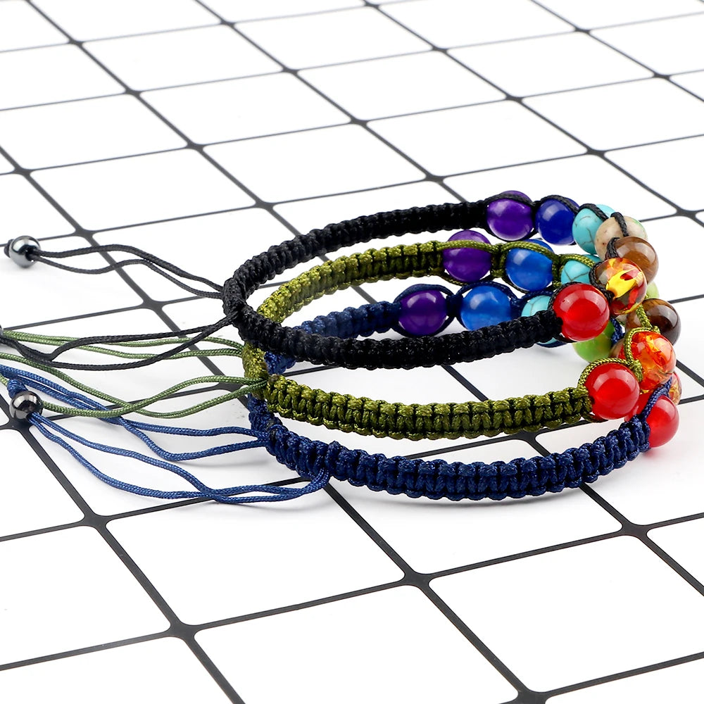 EtherCord™ – 7 Chakra Braided Bracelet