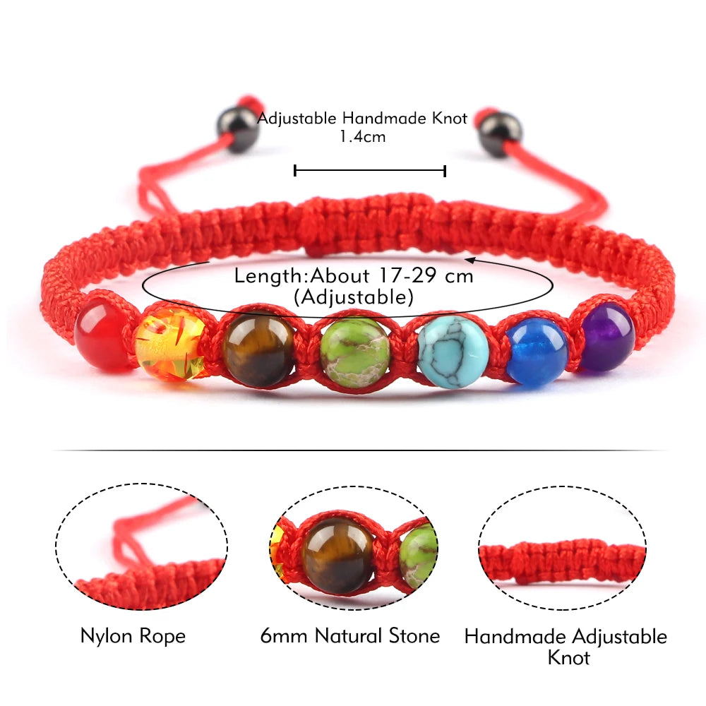 EtherCord™ – 7 Chakra Braided Bracelet
