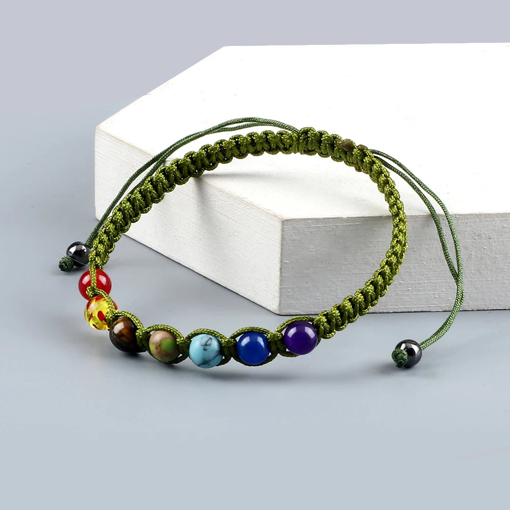 EtherCord™ – 7 Chakra Braided Bracelet