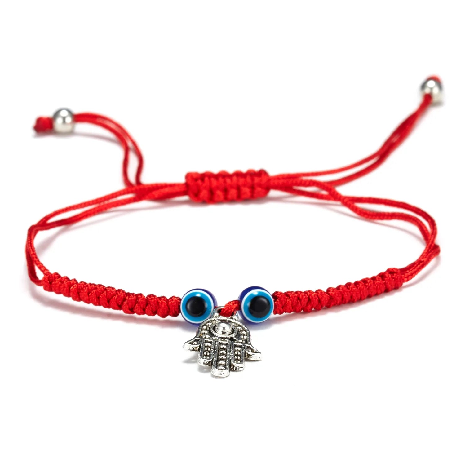 Lucky Red String With Evil Eye Bracelet – Protection & Strength