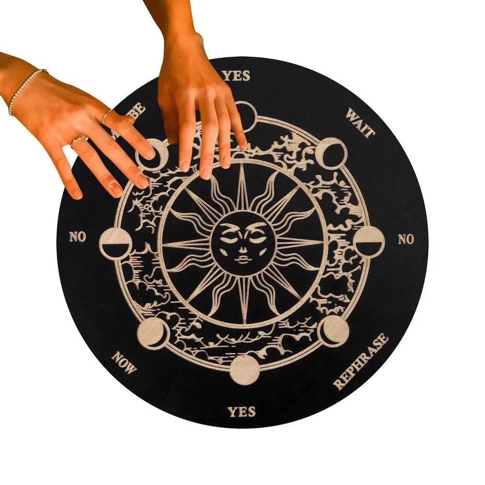 Pendulum Divination Board 🧿 – Spirit Guidance & Decision Tool for Rituals