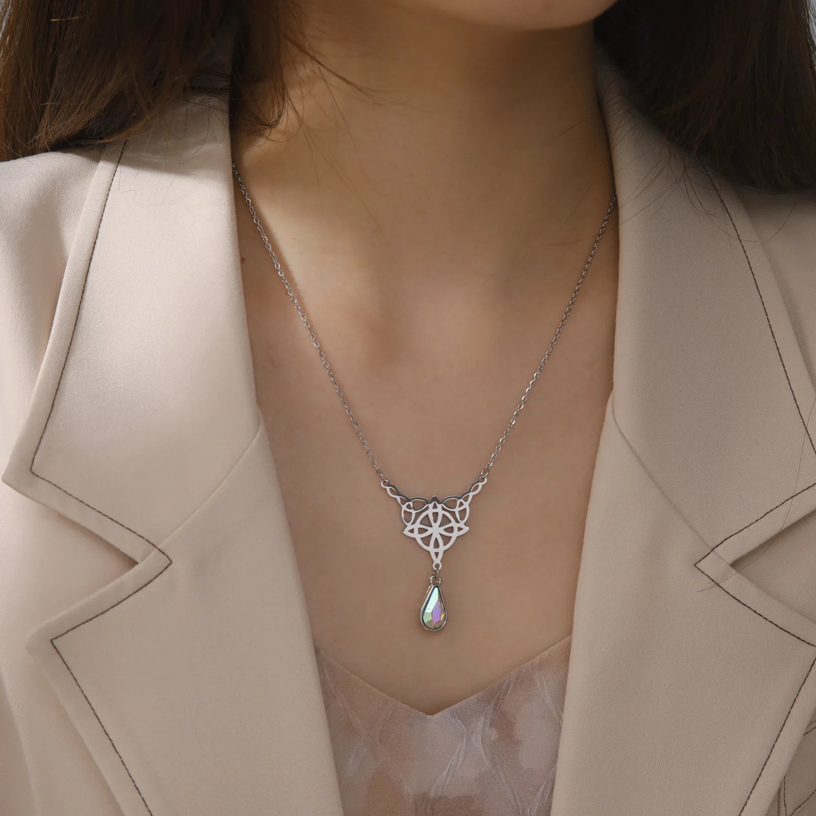 Knot of Destiny - Celtic Knot Pendant Necklace