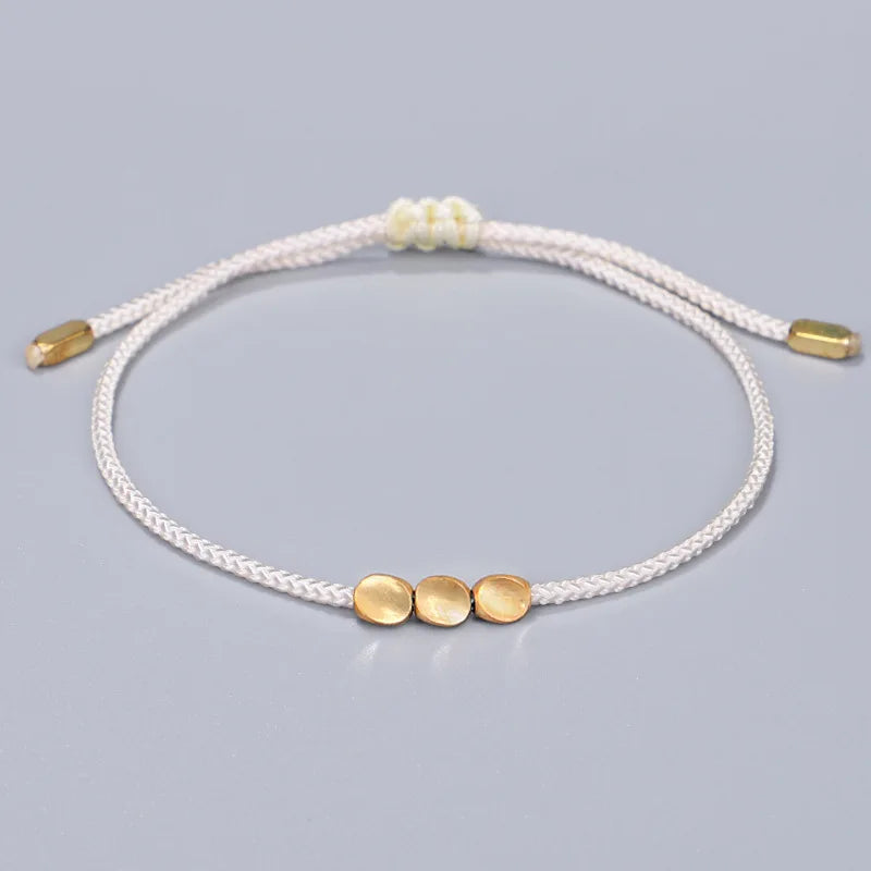 Copper Energy Bracelet – Ritual Thread in Protective Colors