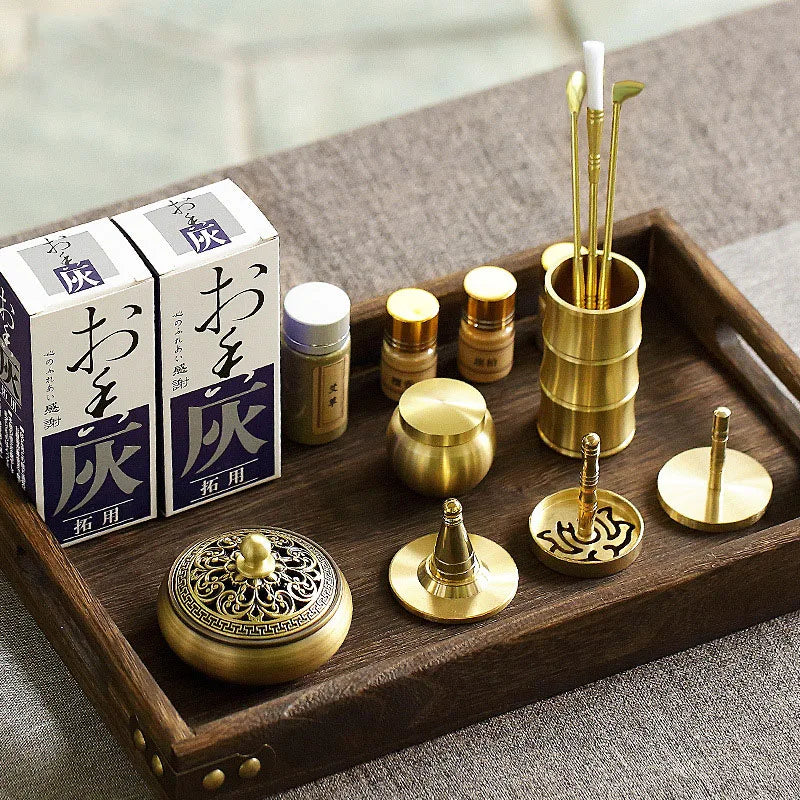 🛠️Incense Crafting Kit – Brass Burner & Ritual Tools for DIY Sacred Scents
