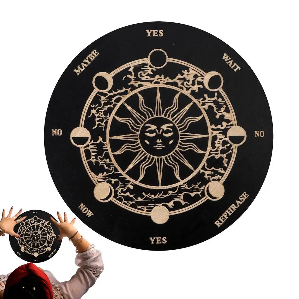 Pendulum Divination Board 🧿 – Spirit Guidance & Decision Tool for Rituals