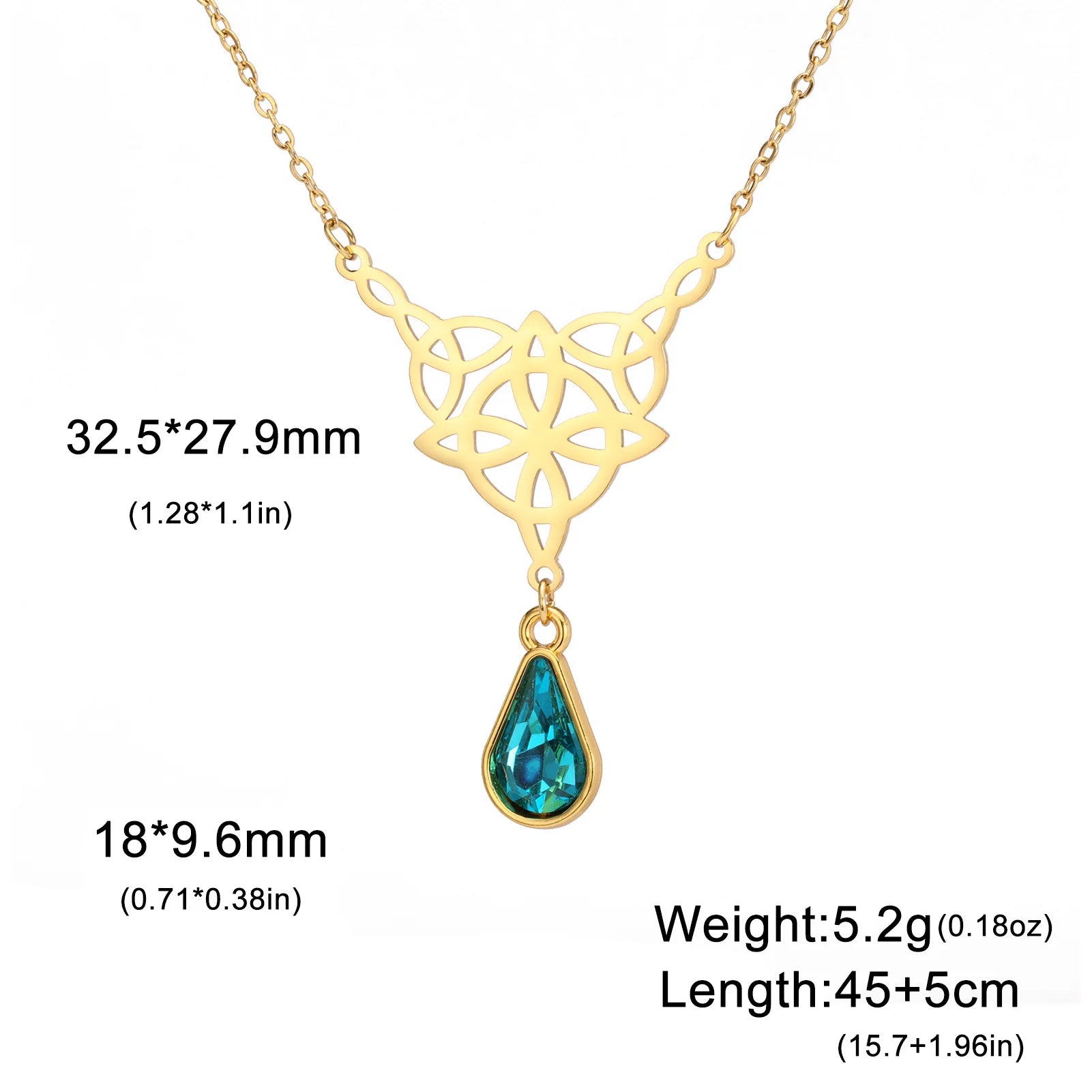 Knot of Destiny - Celtic Knot Pendant Necklace