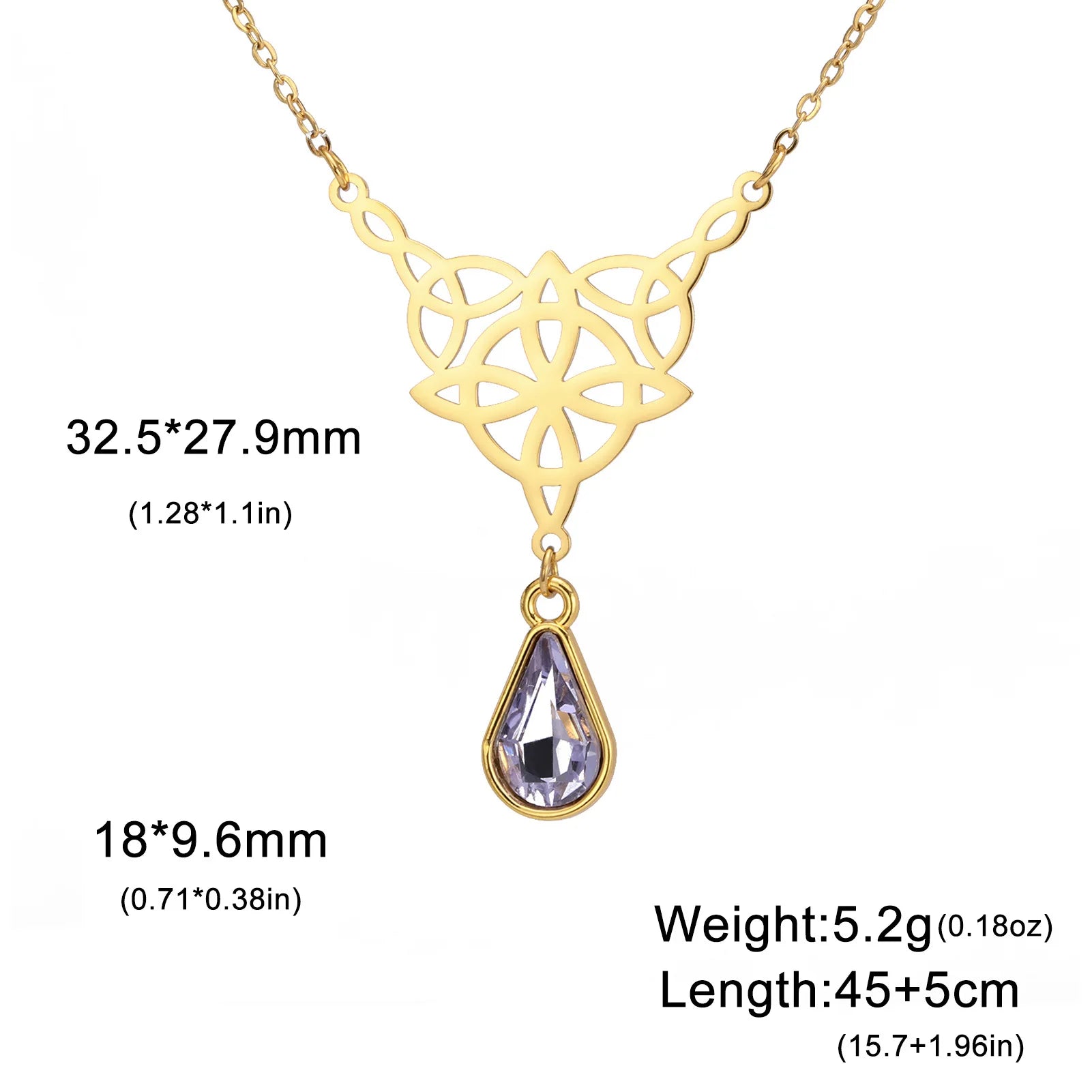 Knot of Destiny - Celtic Knot Pendant Necklace