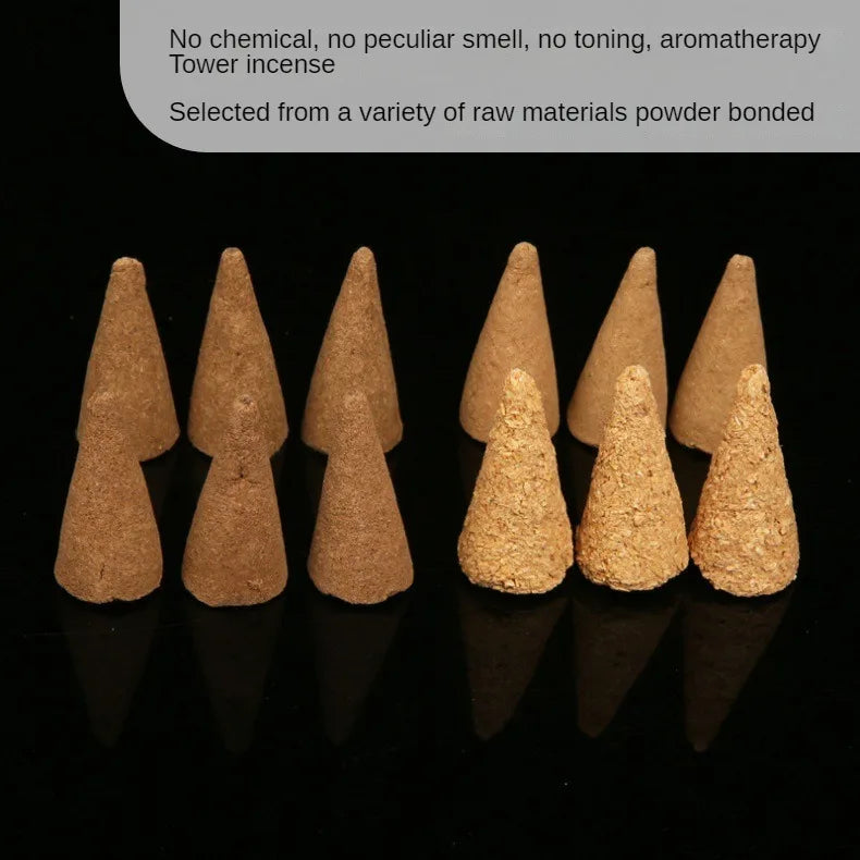 🌿Palo Santo & White Sage Cones – Cleansing Incense for Ritual & Daily Energy Shift