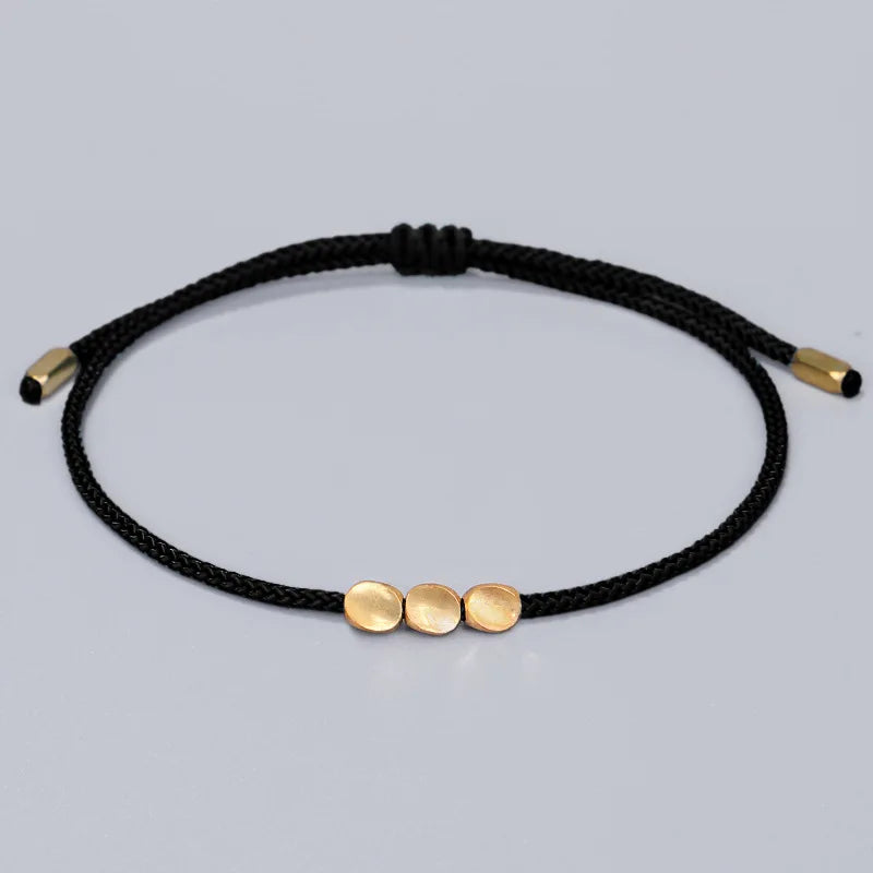 Copper Energy Bracelet – Ritual Thread in Protective Colors