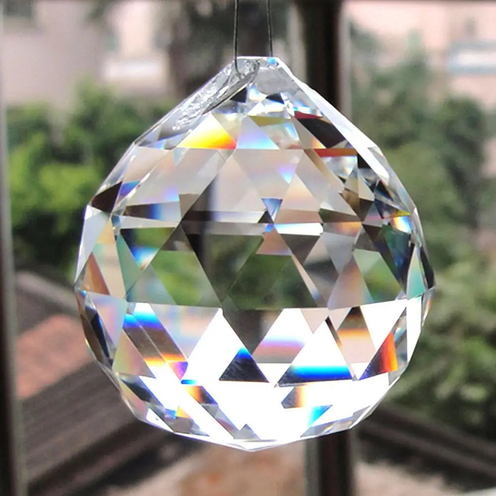 🌞 Crystal Light Prism – Feng Shui Sun Catcher for Light, Energy & Home Harmony