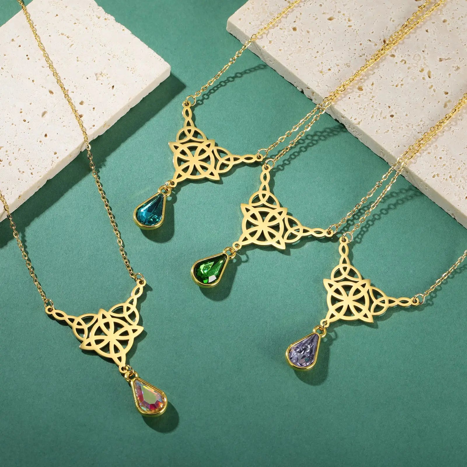 Knot of Destiny - Celtic Knot Pendant Necklace