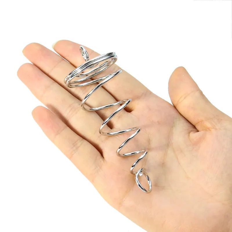 Rotating Spiral Wind Spinner 🌀 – Energy Flow Amplifier for Crystals & Light Decor