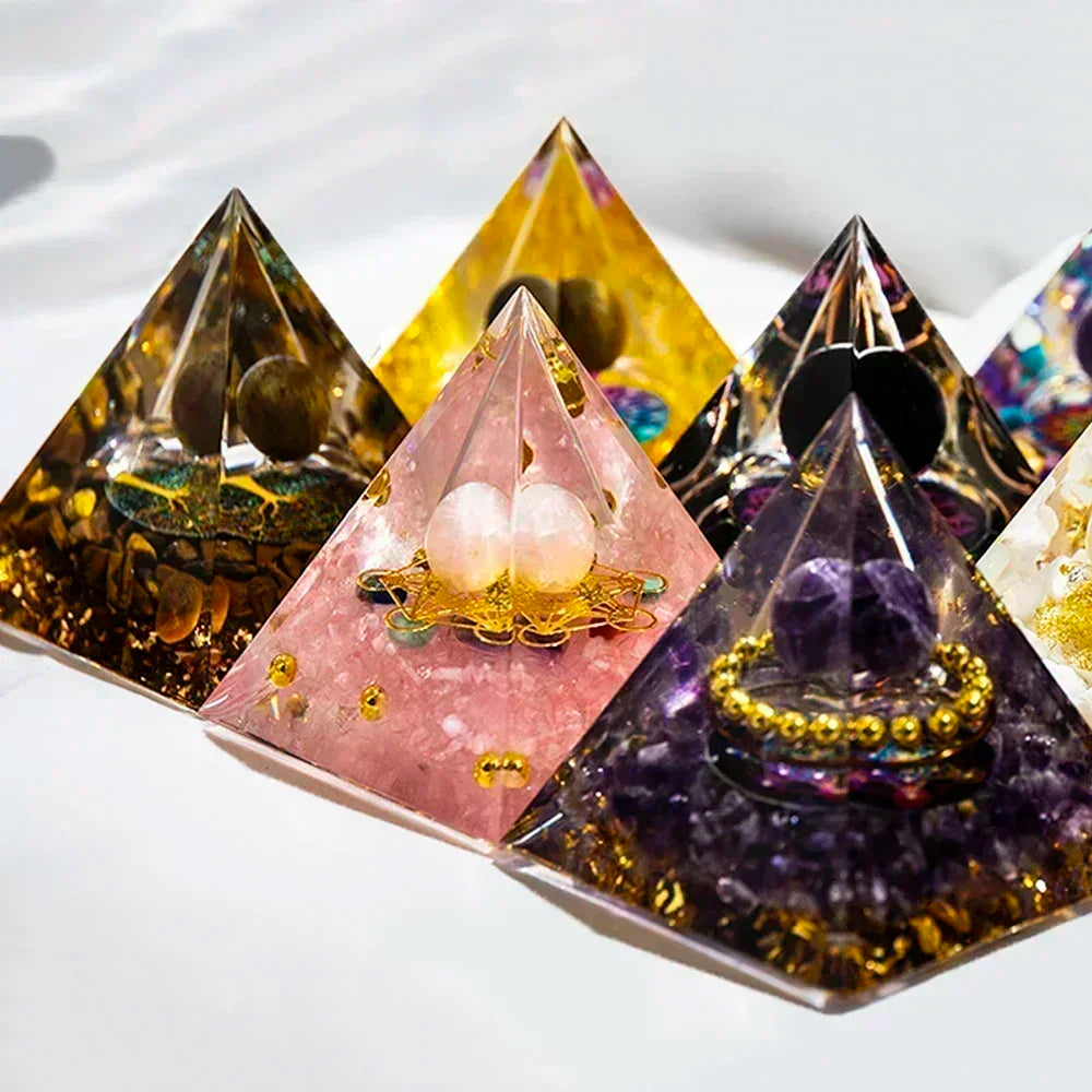 Crystal Energy Pyramid 🔺 – Chakra Balancing Generator for Healing & Home Harmony