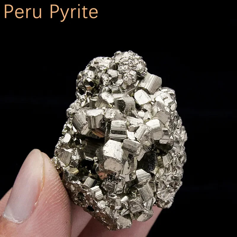 Golden Pyrite Cube 💰 – Crystal of Wealth, Power & Abundance