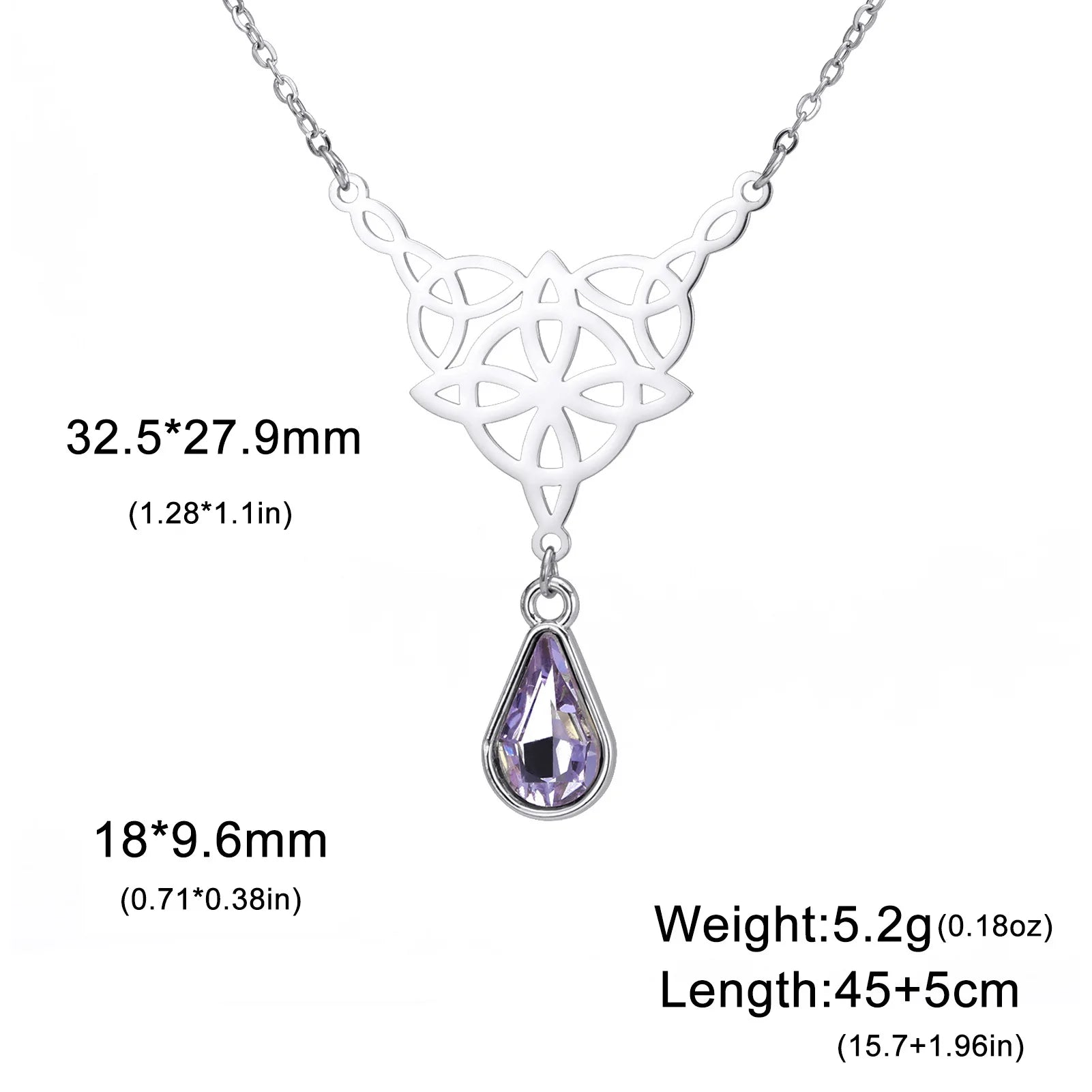 Knot of Destiny - Celtic Knot Pendant Necklace