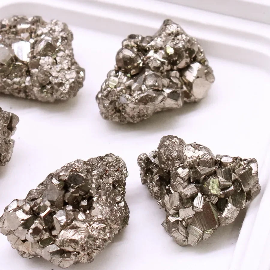 Golden Pyrite Cube 💰 – Crystal of Wealth, Power & Abundance