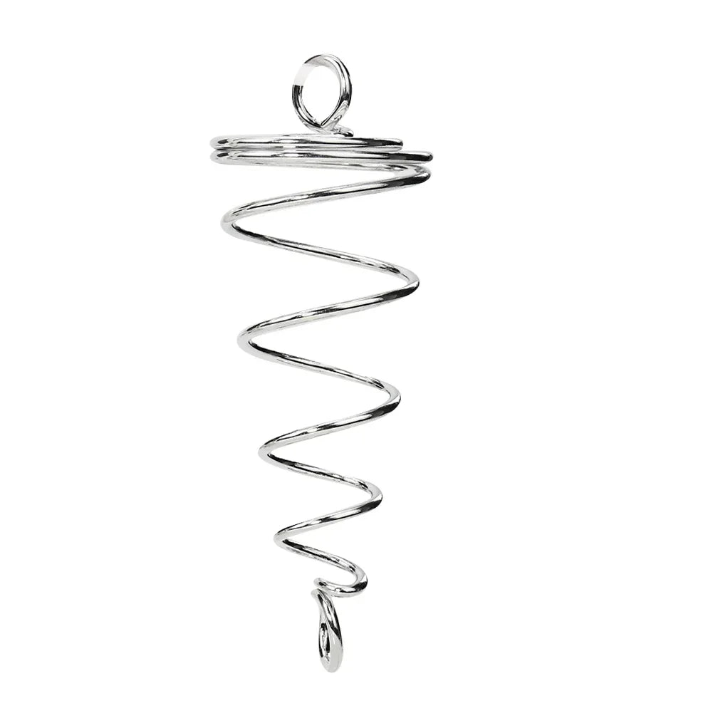 Rotating Spiral Wind Spinner 🌀 – Energy Flow Amplifier for Crystals & Light Decor