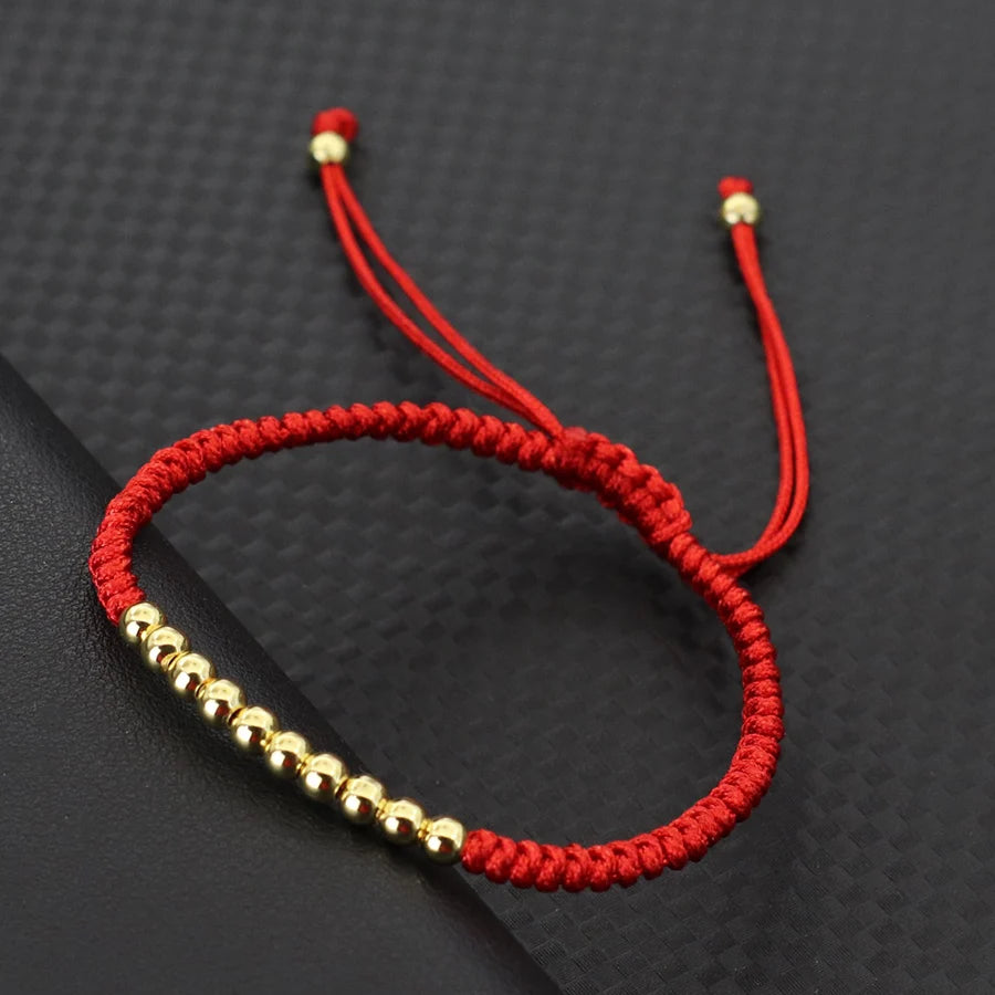 Trinity Knot Bracelets – Red & Black Protection