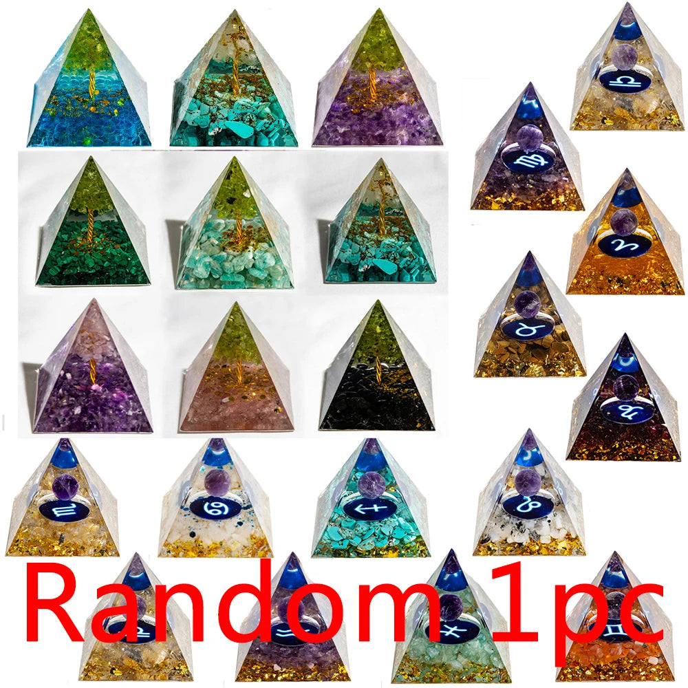 Crystal Energy Pyramid 🔺 – Chakra Balancing Generator for Healing & Home Harmony