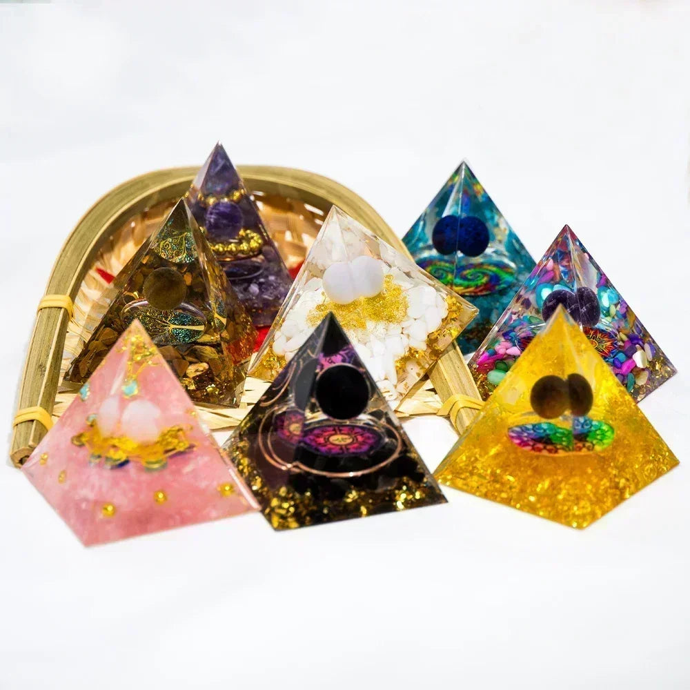 Crystal Energy Pyramid 🔺 – Chakra Balancing Generator for Healing & Home Harmony