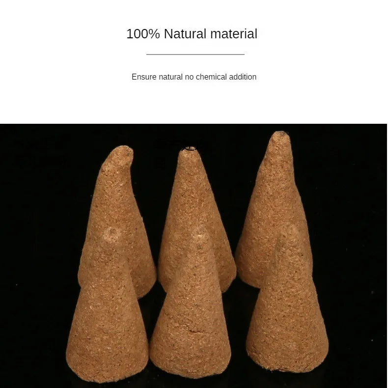 🌿Palo Santo & White Sage Cones – Cleansing Incense for Ritual & Daily Energy Shift