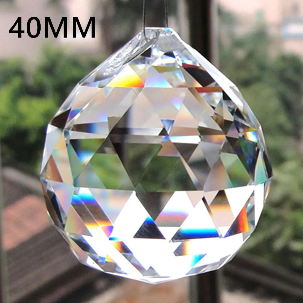 🌞 Crystal Light Prism – Feng Shui Sun Catcher for Light, Energy & Home Harmony
