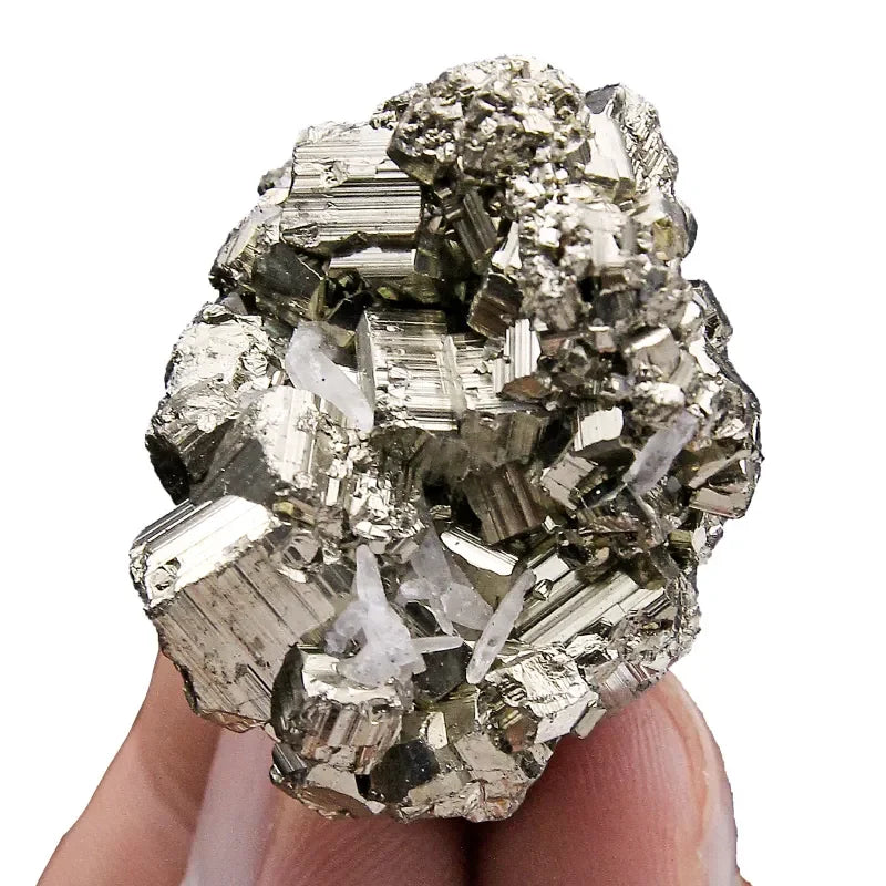 Golden Pyrite Cube 💰 – Crystal of Wealth, Power & Abundance