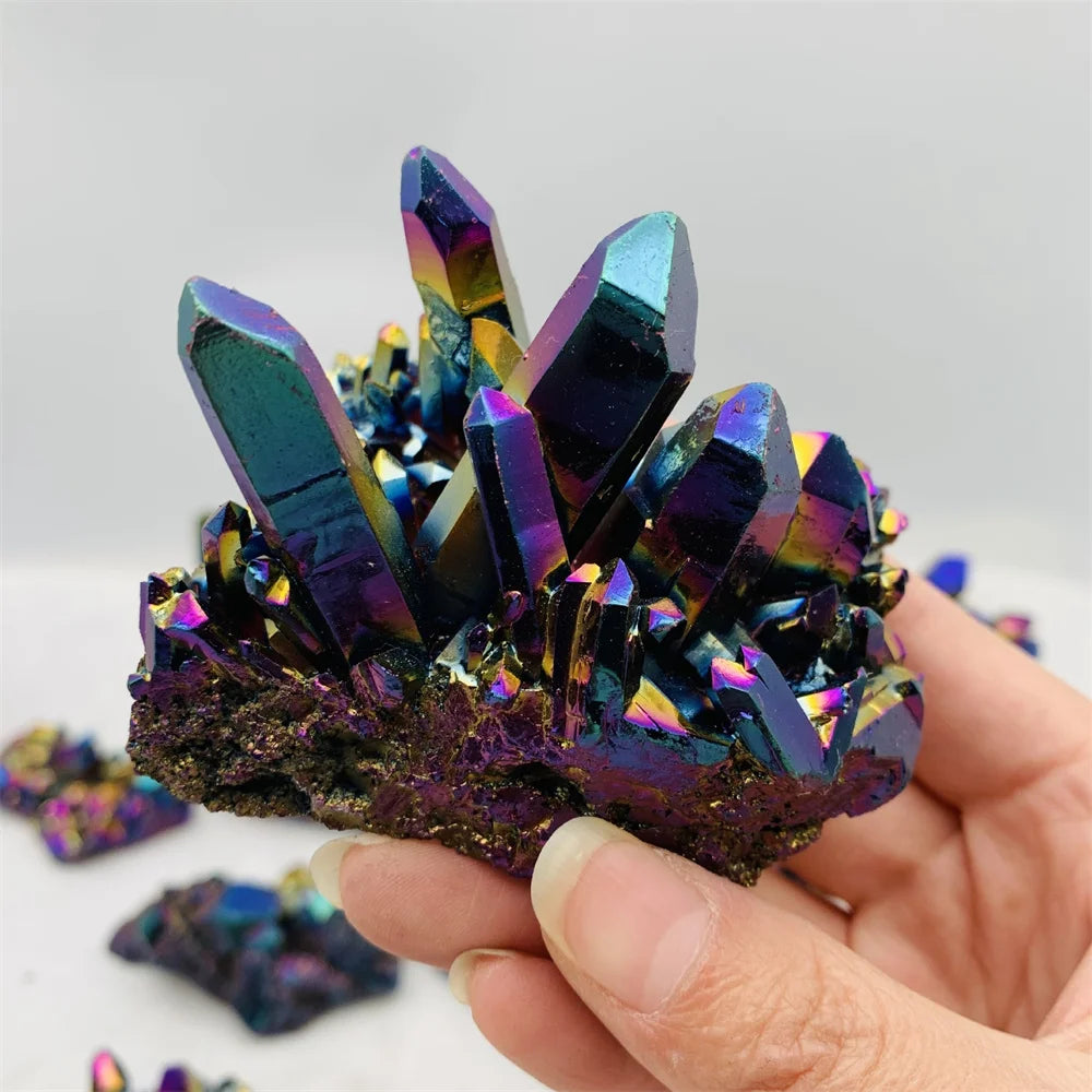Rainbow Titanium Quartz – Aura Amplifier Crystal