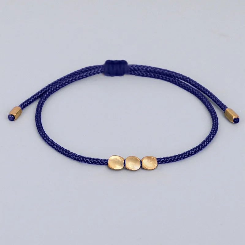 Copper Energy Bracelet – Ritual Thread in Protective Colors