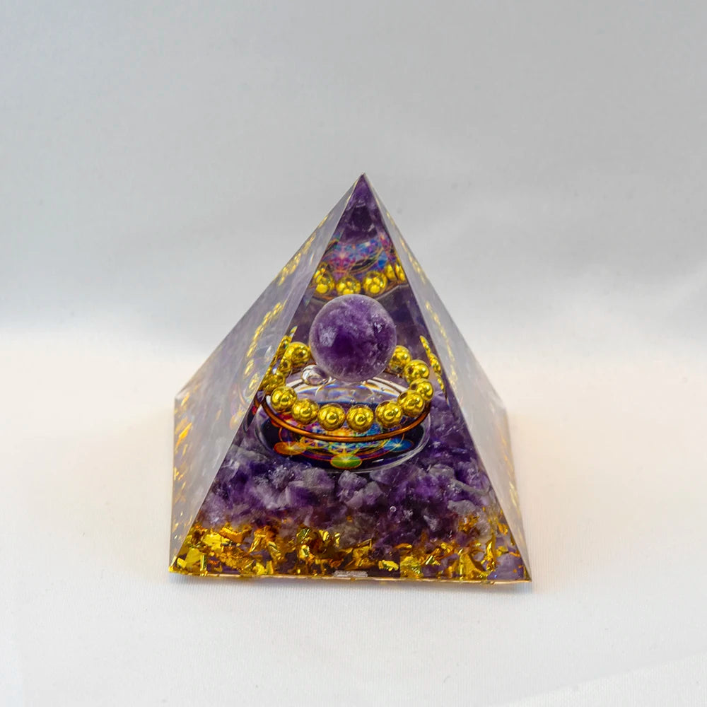 Crystal Energy Pyramid 🔺 – Chakra Balancing Generator for Healing & Home Harmony