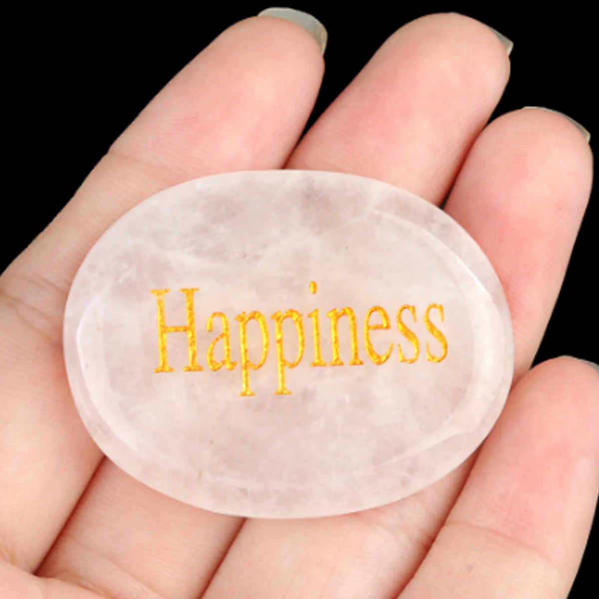 🫶 Thumb Worry Stone – Pocket-Sized Calm & Crystal Focus