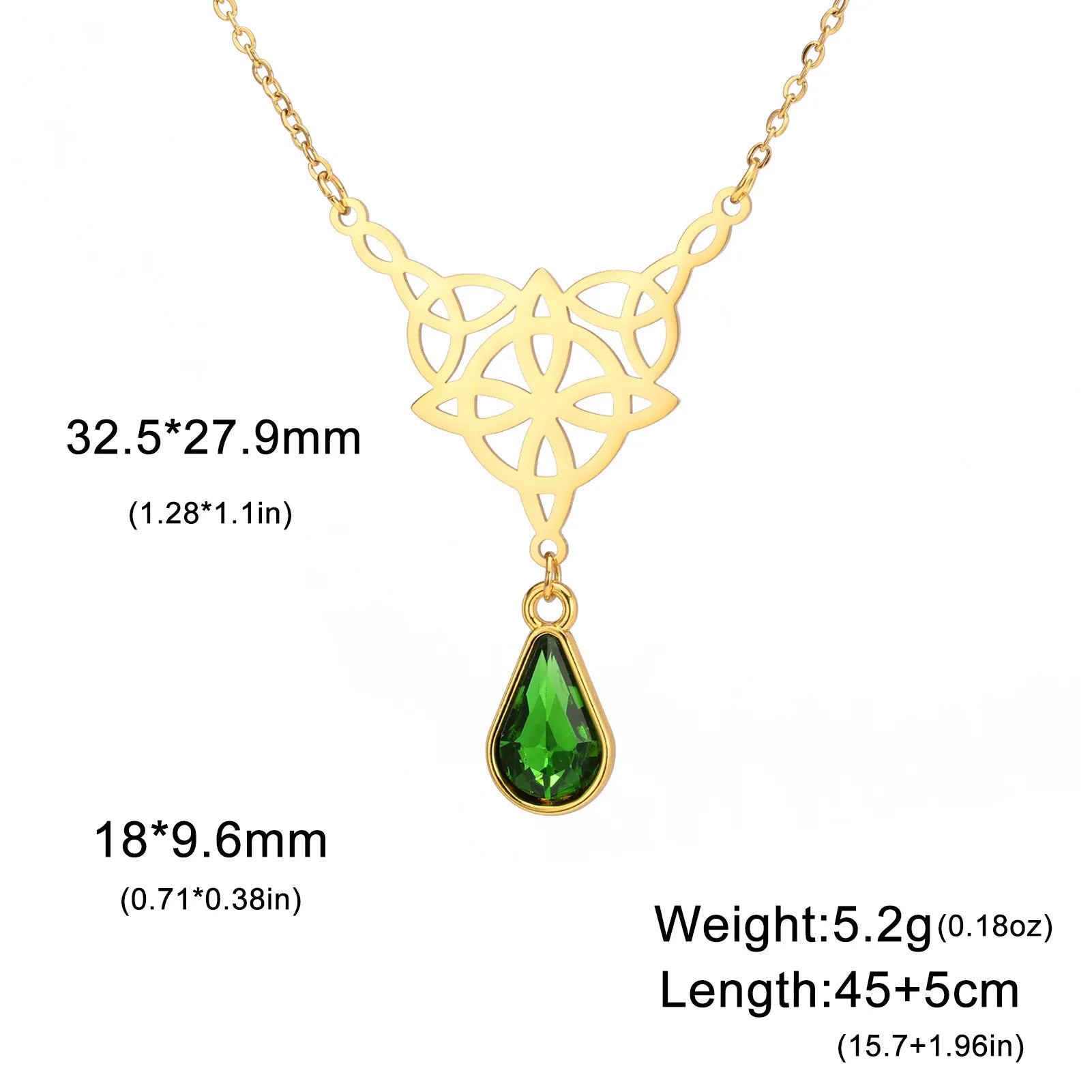 Knot of Destiny - Celtic Knot Pendant Necklace