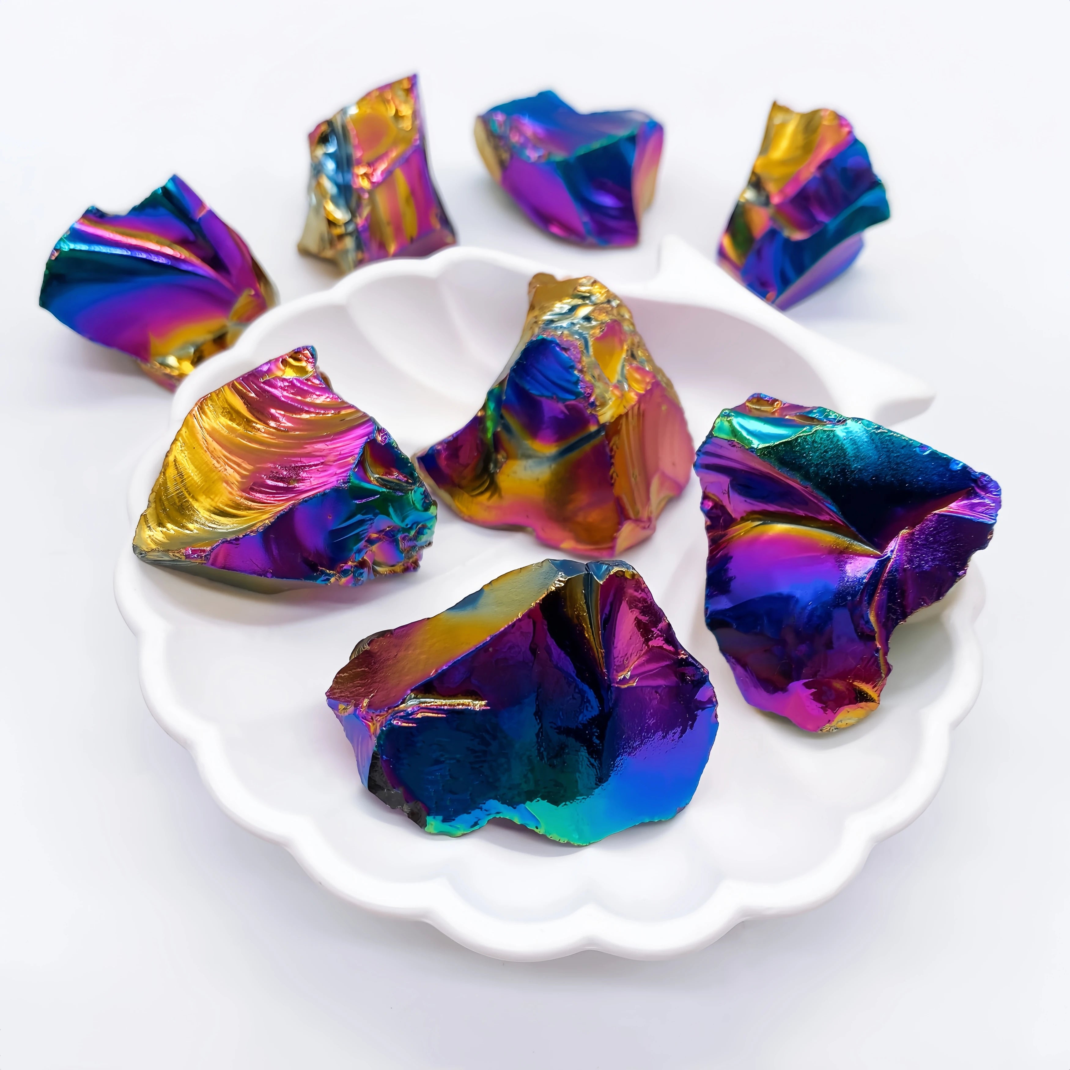 Aura Obsidian Crystal – Shadow Alchemy & Light Protection
