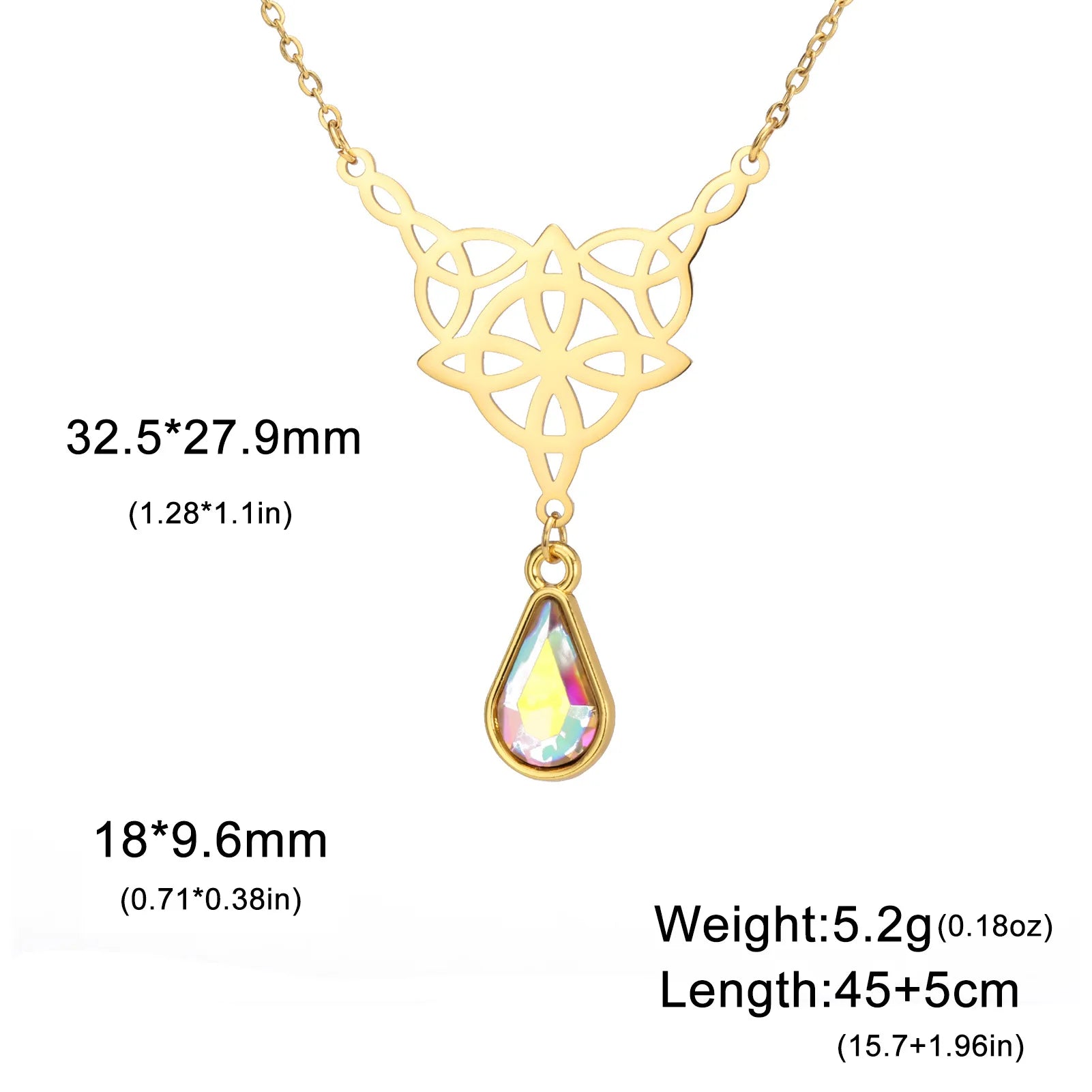 Knot of Destiny - Celtic Knot Pendant Necklace