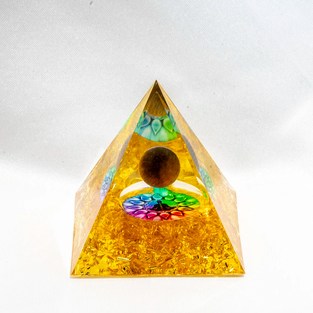 Crystal Energy Pyramid 🔺 – Chakra Balancing Generator for Healing & Home Harmony