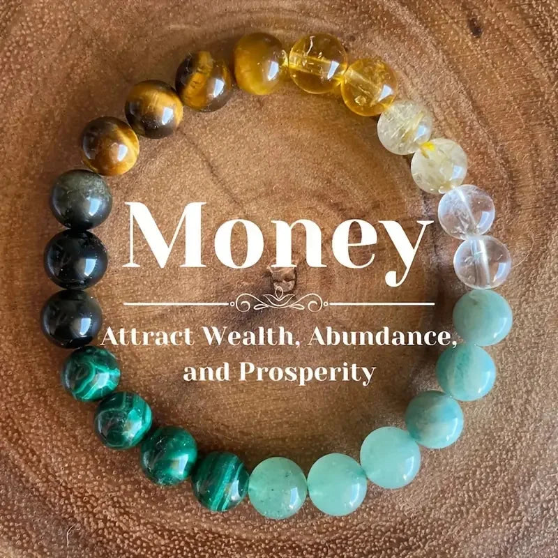 Abundance Magnet Bracelet – Natural Stone Energy Blend