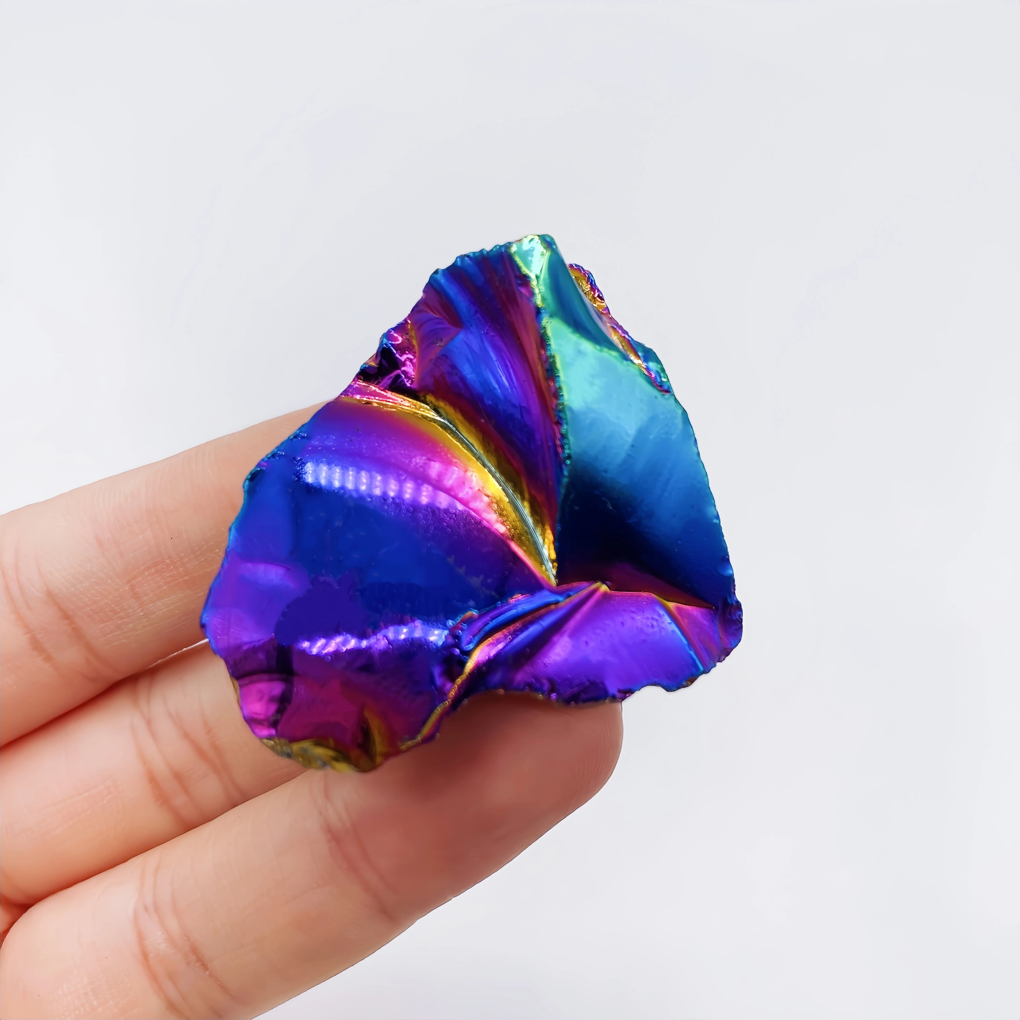 Aura Obsidian Crystal – Shadow Alchemy & Light Protection