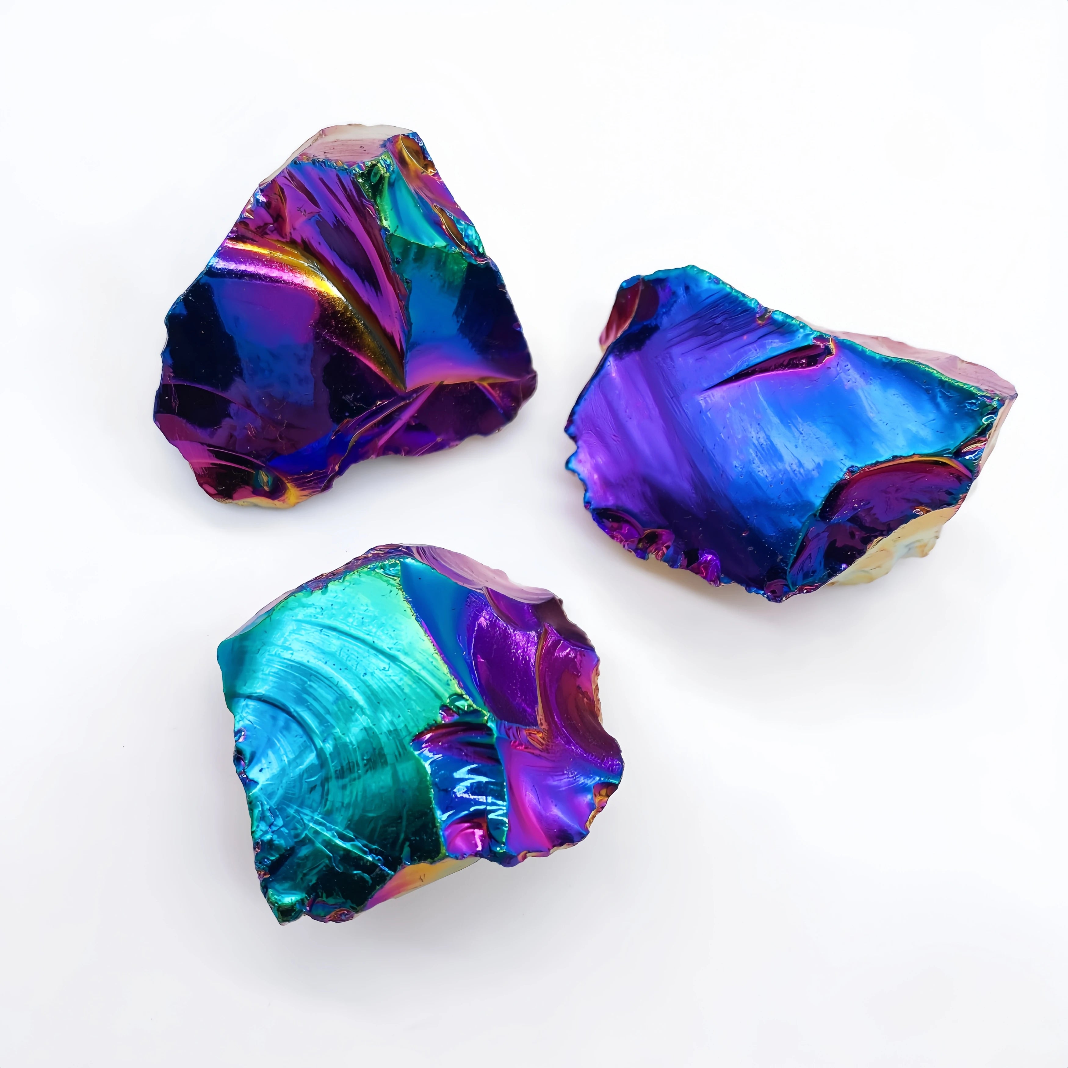 Aura Obsidian Crystal – Shadow Alchemy & Light Protection