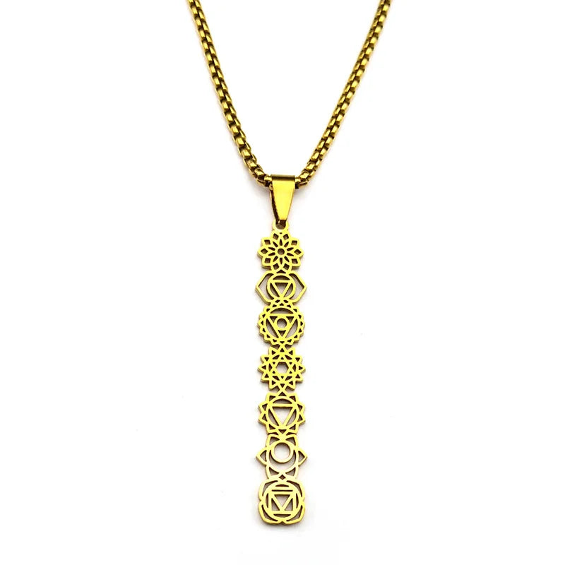 Bloom of Alignment - Chakra Healing Necklace 🌸