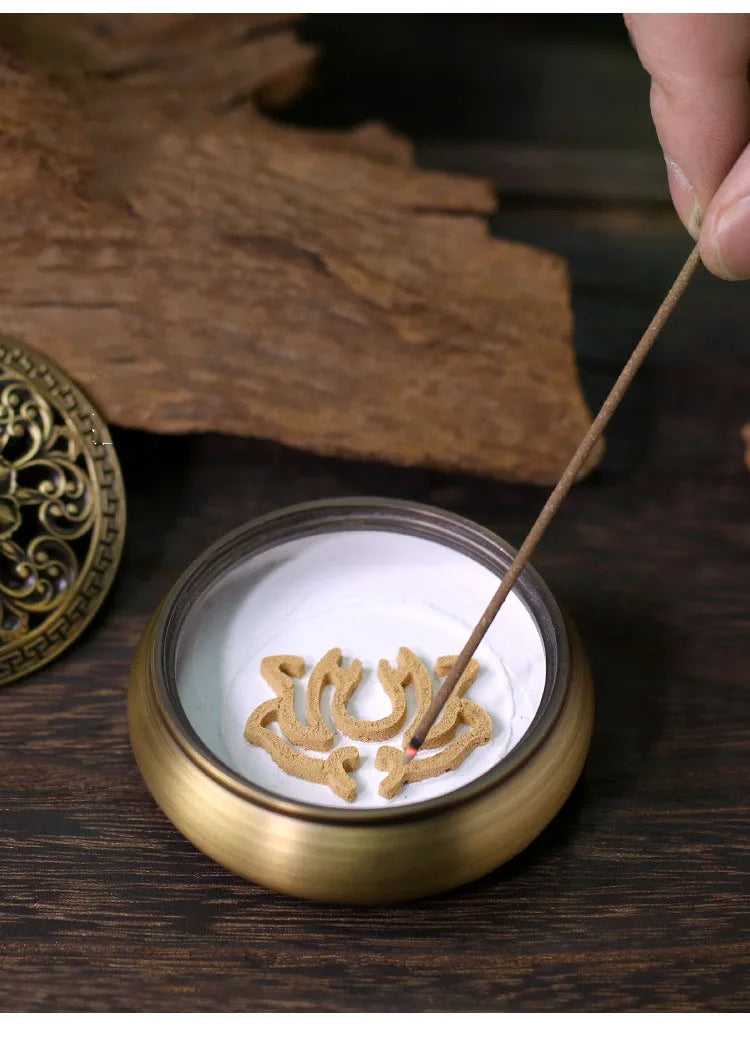 🛠️Incense Crafting Kit  – Brass Burner & Ritual Tools for DIY Sacred Scents