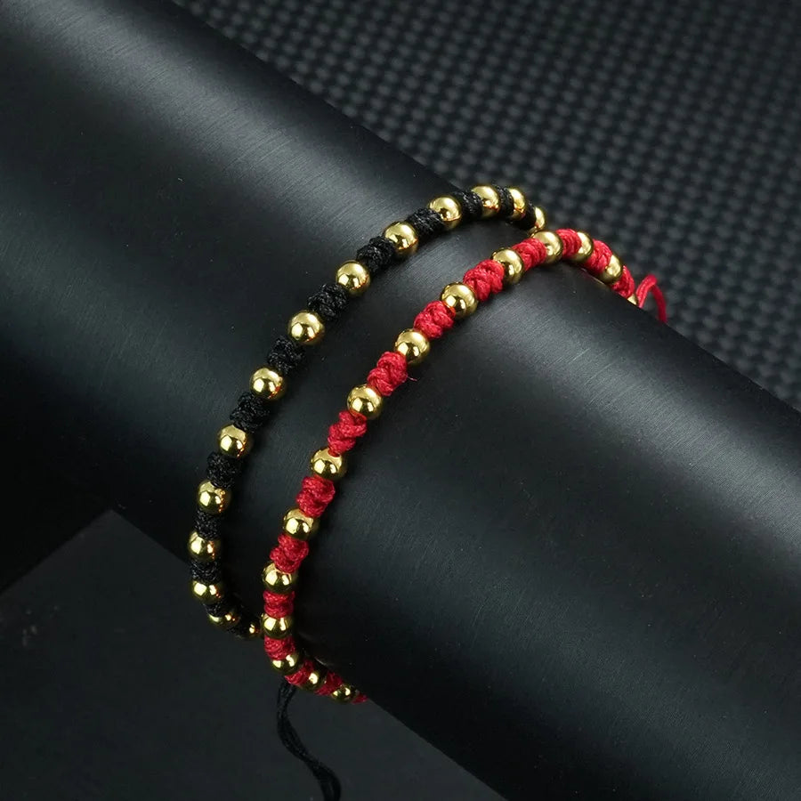 Trinity Knot Bracelets – Red & Black Protection