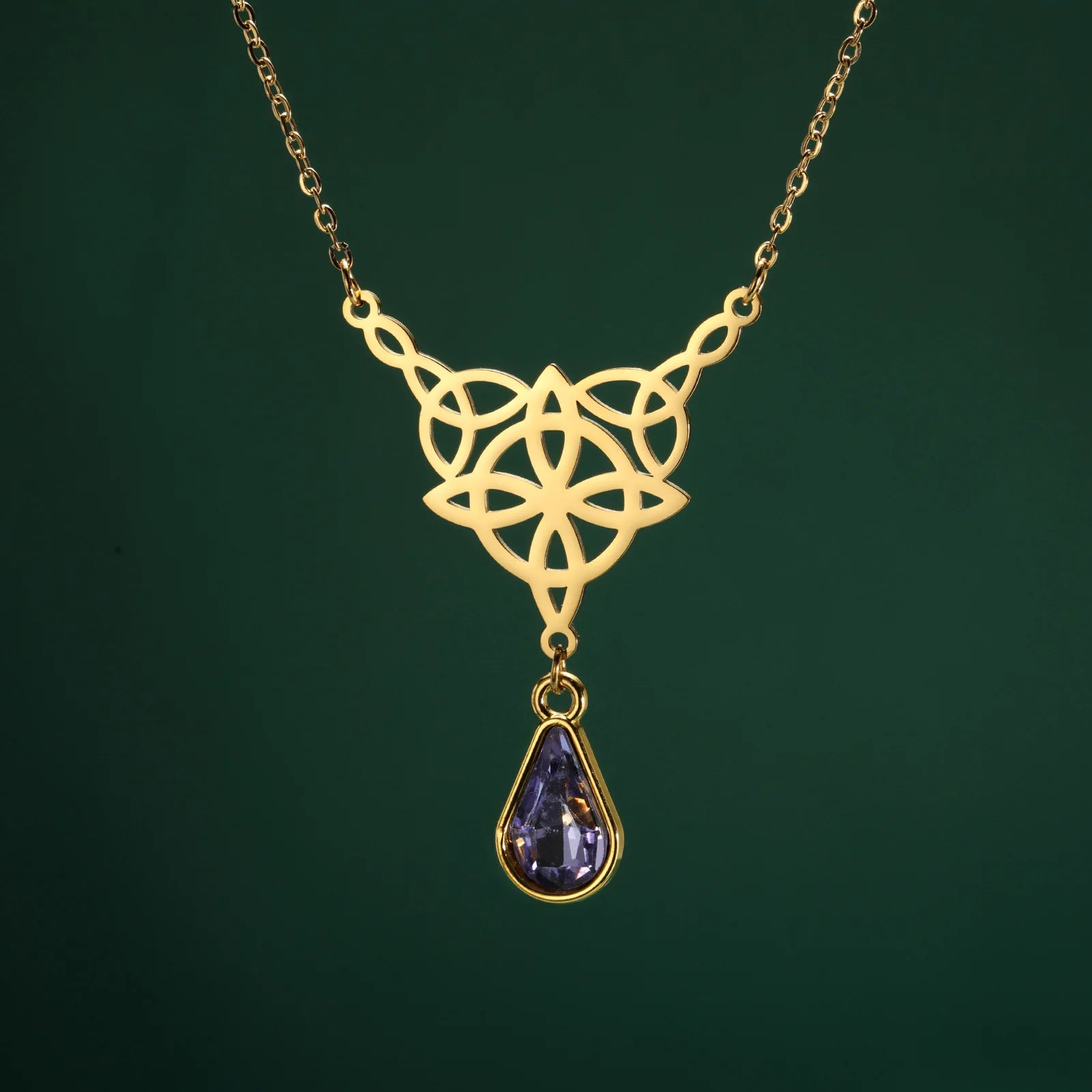 Knot of Destiny - Celtic Knot Pendant Necklace