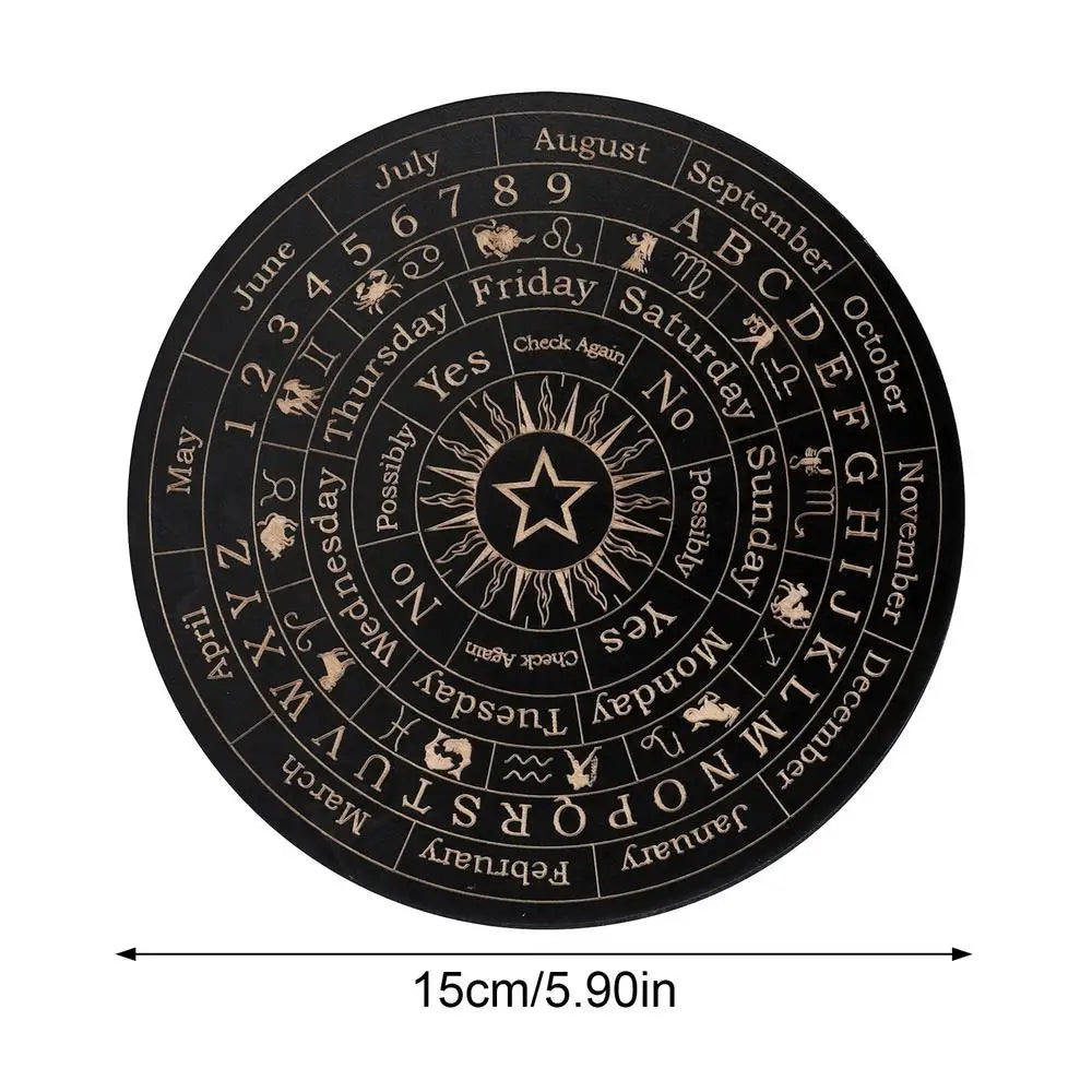Pendulum Divination Board 🧿 – Spirit Guidance & Decision Tool for Rituals