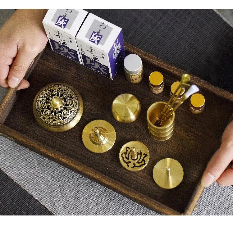 🛠️Incense Crafting Kit  – Brass Burner & Ritual Tools for DIY Sacred Scents