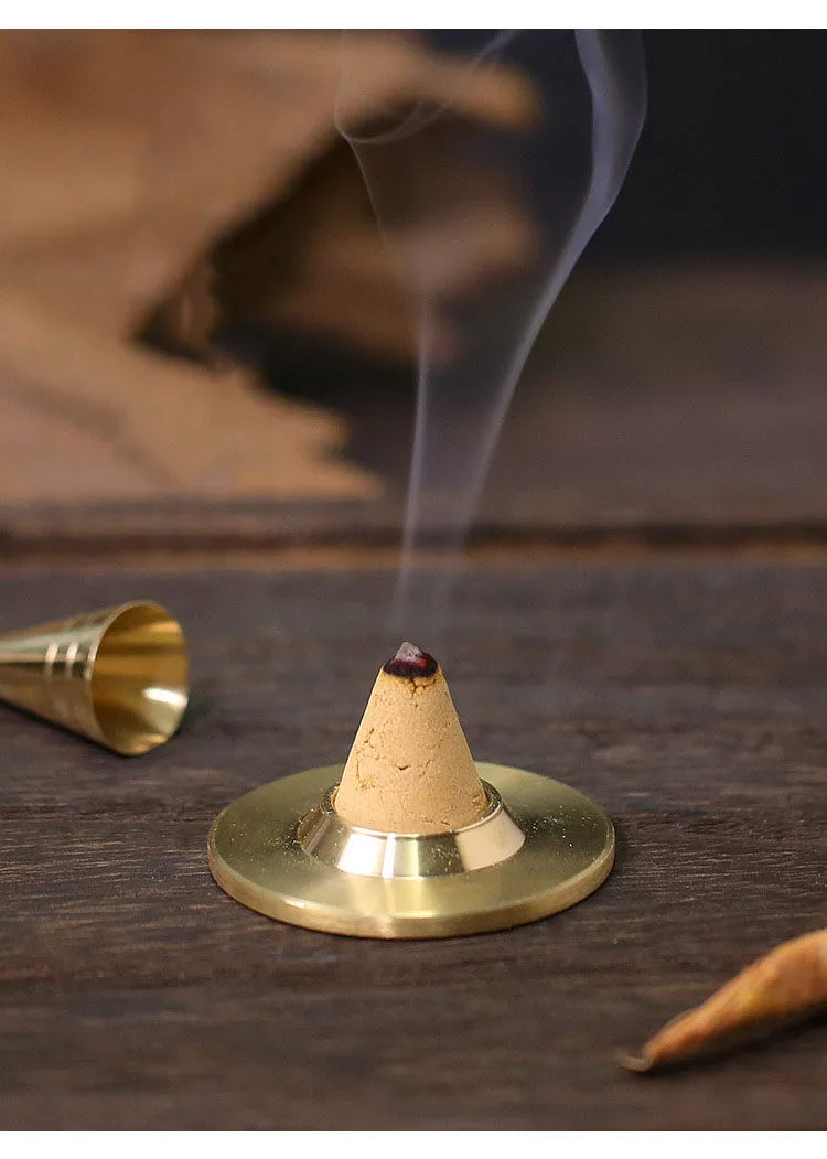 🛠️Incense Crafting Kit  – Brass Burner & Ritual Tools for DIY Sacred Scents
