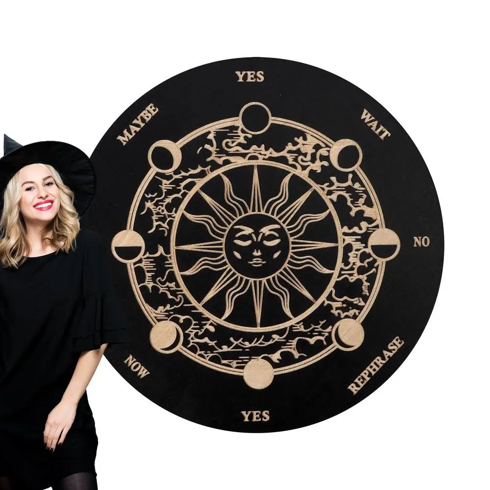 Pendulum Divination Board 🧿 – Spirit Guidance & Decision Tool for Rituals