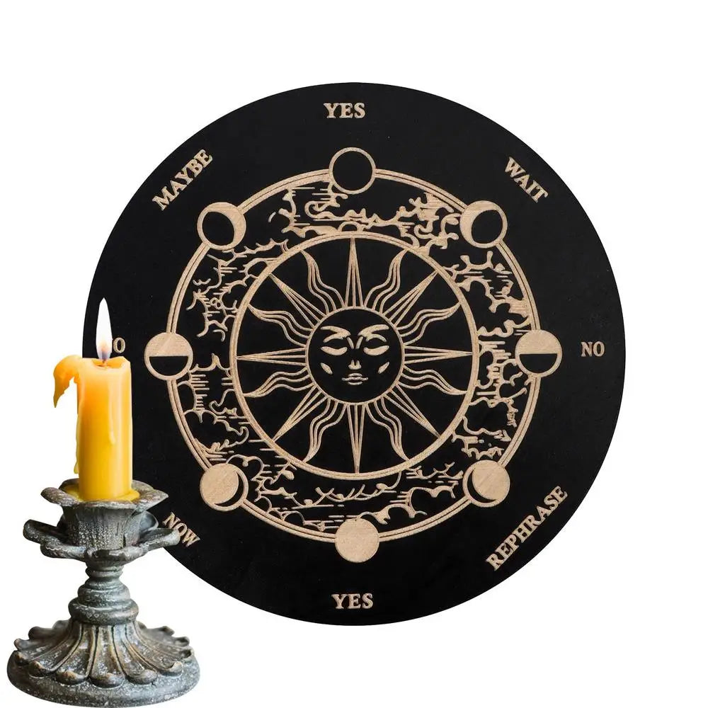 Pendulum Divination Board 🧿 – Spirit Guidance & Decision Tool for Rituals